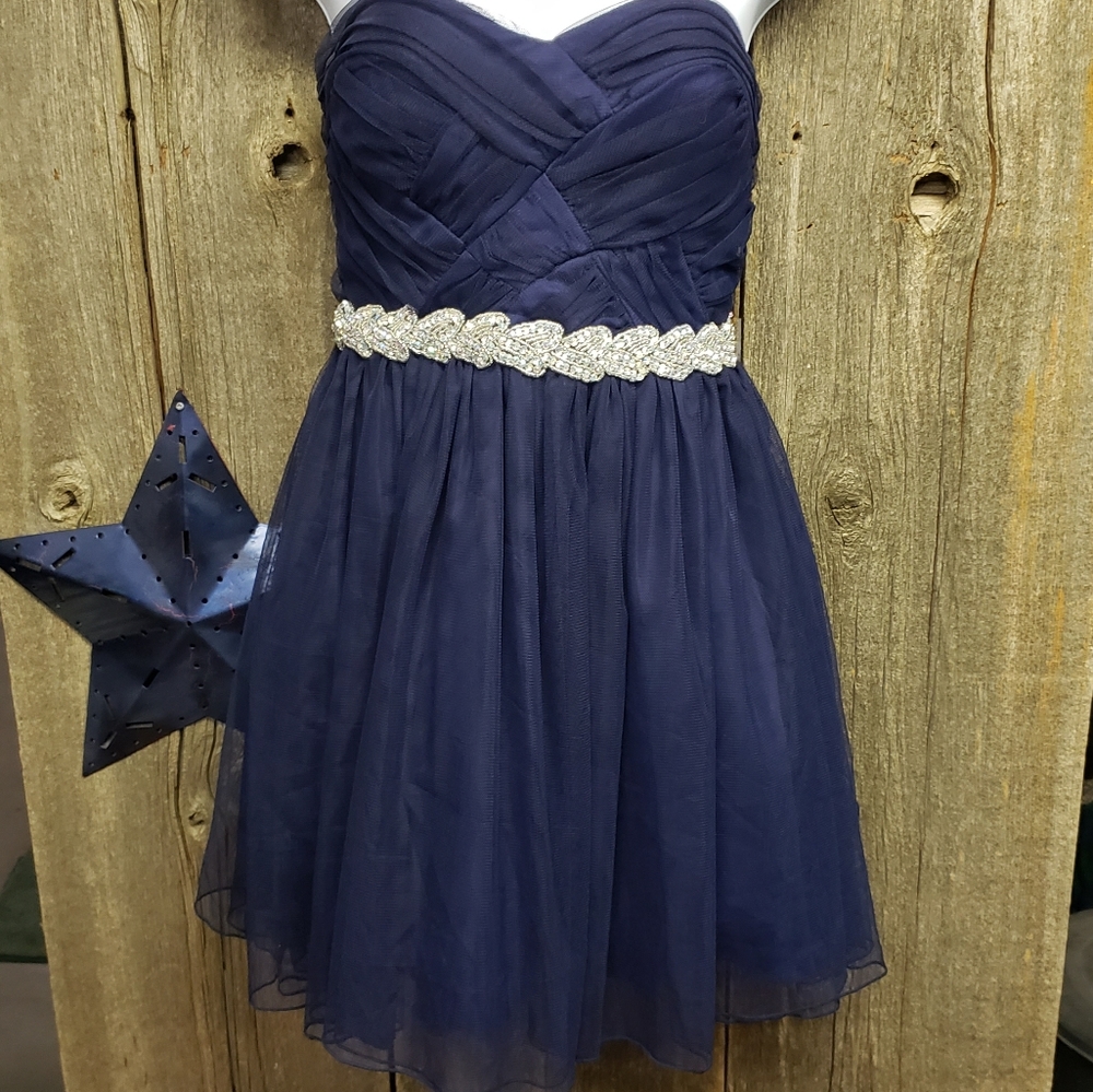 Navy formal dress
